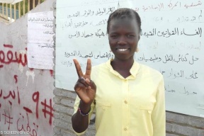 ملكة جمال سودانية "تصنع التغيير"