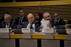 اشتية باجتماع المانحين: الحكومة مستعدة لزيارة غزة فورا