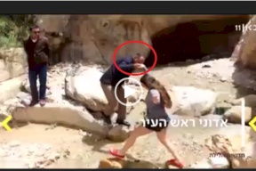 فيديو.. رئيس بلدية اردنية يساعد اسرائيليين.. وهذا ما قاله