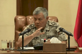 رسالة الملك الاردني الى مدير المخابرات العامة الجديد اللواء أحمد حسني وكلمة حق نقولها 