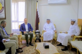 تفاصيل اجتماع العمادي وملادينوف في غزة