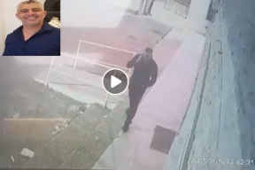 بالفيديو.. لحظة مقتل رجل اعمال في الداخل المحتل