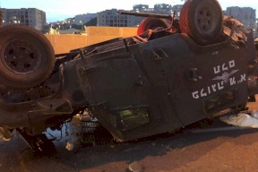 فيديو.. إصابة 4 جنود احتلال بانقلاب "جيب" بالقدس المحتلة