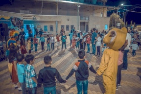 حملة السعادة مفتاح الحياة تنظم افطارا خيريا