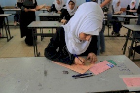 بدء امتحانات التوجيهي
