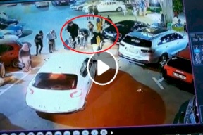 فيديو.. ضابط في الدفاع المدني ينقذ طفلا من الموت في جنين