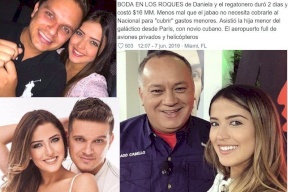 زفاف ابنة الرجل الثاني بفنزويلا كلف 16 مليون دولار
