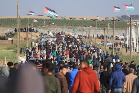 مسيرات العودة: استعدادات للمشاركة بجمعة 'لا لضم الضفة'