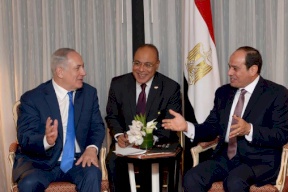 نتنياهو يشارك في حفل اليوم الوطني المصري بتل ابيب