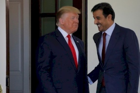 أمير قطر يختتم زيارته للولايات المتحدة