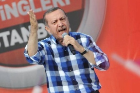 أردوغان يهدد أكراد سوريا