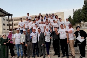 بنك فلسطين يقدم رعاية لمخيم العمل التطوعي الاول في عصيرة الشمالية