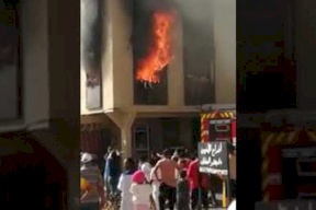 طفلة تحترق أمام أعين الناس في المغرب
