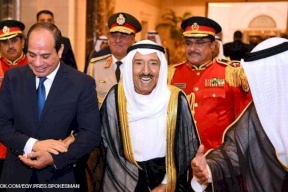 السيسي لأمير الكويت: أمن الخليج من أمن مصر