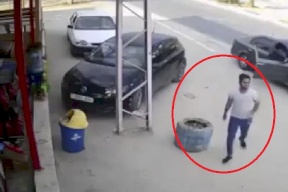 فيديو... محاولة شاب خطف طفل في أريحا