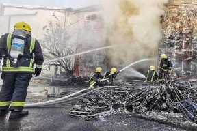 بفعل طائرة مسيرة.. حريقان كبيران بالسعودية