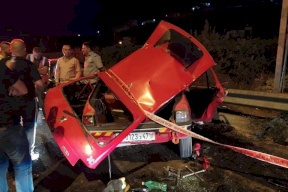 فاجعة في الخليل: مصرع 4 مواطنين بحادث سير  بينهم شقيقان