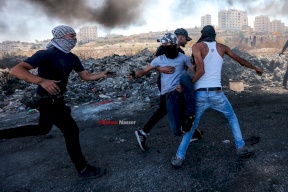 محدث بالفيديو.. إصابات في مواجهات البيرة