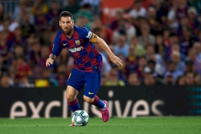 برشلونة ينتزع فوزاً على انترميلان في ابطال أوروبا