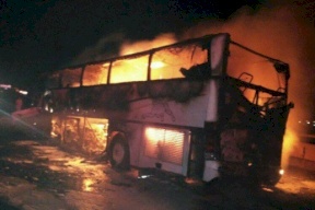 فاجعة.. شاهد بالفيديو مصرع 30 معتمراً 