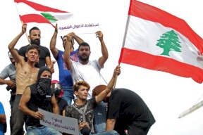 لبنان: الاحتجاجات في يومها التاسع.. والتوتر سيد الموقف