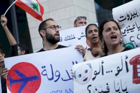حراك لبنان يطرق باب الفاسدين
