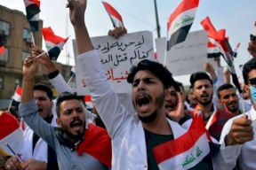 الحكومة العراقية تهدد المتظاهرين