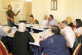 ورشة تخطيط استرايتجي للقطاع الصحي في المنظمات الاهلية بيت لحم 