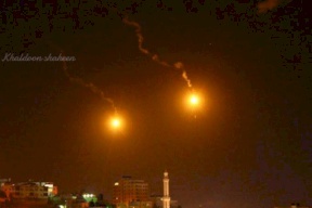 قصف إسرائيلي بمحيط دمشق والدفاعات الجوية السورية تتصدى له