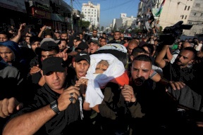  بهاء أبو العطا يولد من جديد في غزة