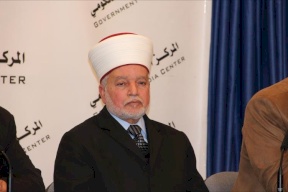 المفتي يدعو لعدم التعامل مع المستشفى الأمريكي بغزة