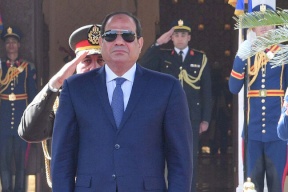 السيسي: "الله قال مصر مش هتتدمر"