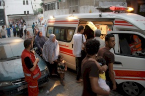 مصرع طفل وشقيقته بحادث دهس شمال قطاع غزة