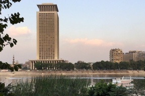اخلاء مبنى الخارجية المصرية عقب حريق بأحد طوابقه