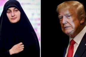 ابنة سليماني تهدد ترامب بستة شخصيات..بعضها فلسطينية !