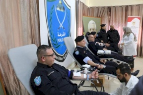 الشرطة تتبرع بدمها لمرضى السرطان