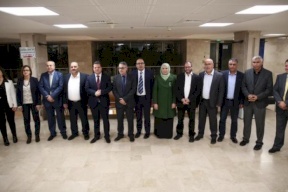 القائمة المشتركة تقدم قائمة مرشحيها للكنيست 