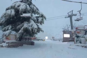 صور: الزائر الابيض يكسو صفد وجبل الشيخ والجولان