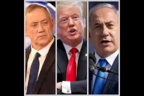 ترامب يستقبل نتنياهو وغانتس اليوم
