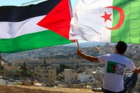 الرئيس الجزائري: نحن مع فلسطين ظالمة أو مظلومة