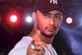 شاهد أول ظهور لابن محمد رمضان في أغنيته الجديدة "كورونا فيروس"