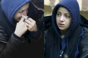 فيديو- الفنانة منى فاروق تنهار وتقول: سأنتحر
