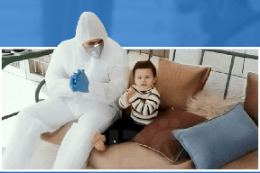 بالفيديو- الرضيعة الفلسطينية المصابة بكورونا في طريقها للشفاء