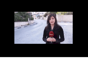 فيديو: سائق متهور يعرض حياة صحفية للخطر والشرطة تقبض عليه برام الله