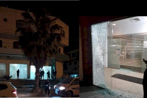 صور | مجهولون يستهدفون بنك القاهرة عمان في جنين وأريحا وبيت لحم