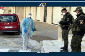  قلقيلية: ادخال المصاب بالكورونا إلى العناية المكثفة