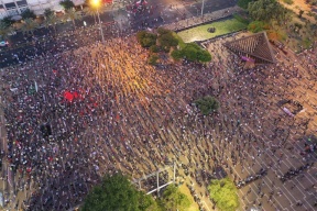 السيناتور الأميركي ساندرز لمتظاهري تل أبيب: ارفضوا مخطط الضم