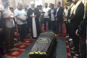 دفن جثمان شلح في مقبرة الشهداء بدمشق