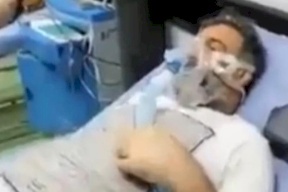 شاهد اللحظات الأخيرة لرياضي عراقي معروف هزمه الفيروس