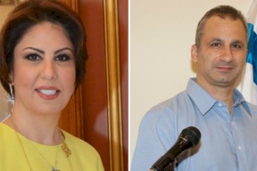 حوار بين اعلامي صهيوني وإعلامية كويتية..أخوي "إيدي كوهين" ويرد عليه أختي أم "عثمان" !